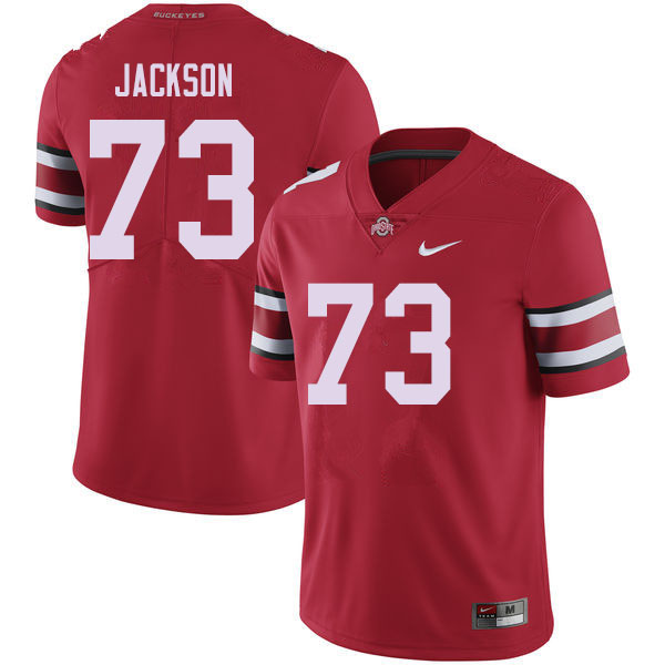 Ohio State Buckeyes #73 Jonah Jackson College Football Jerseys Sale-Red